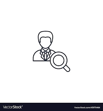 hr department creative icon line multicolored