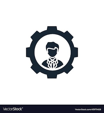hr services creative icon filled multicolored