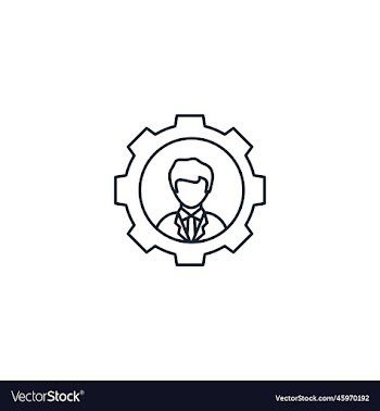 hr services creative icon line multicolored from
