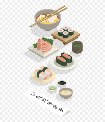 Https - //www - Behance - - Isometric Food Illustration