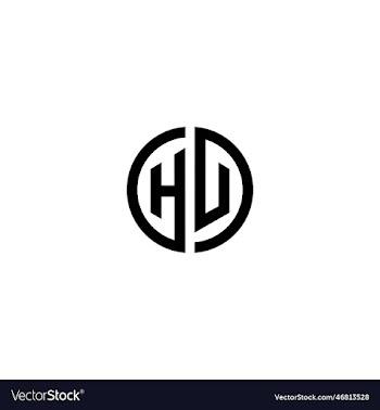 hu company name initial letters monogram
