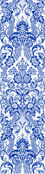 Huadi Blue and white pottery Moutan peony - Classical Chinese blue and white porcelain pattern shading pattern peony 