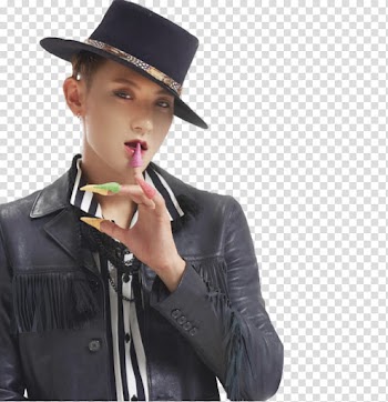 Huang Zi Tao, man wearing black jacket touching his lip transparent background PNG clipart