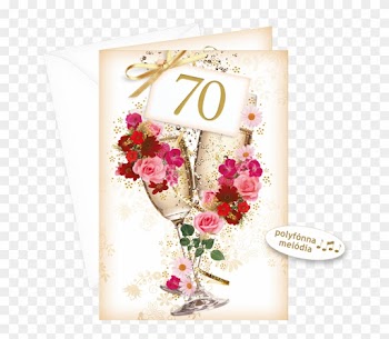 Hudobné Karty / Hrací Přání / Musical Greeting Card - Hybrid Tea Rose