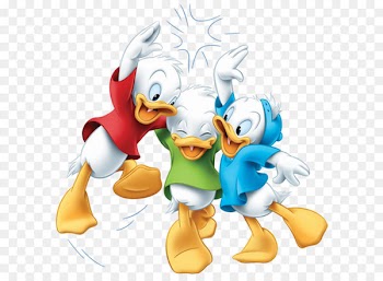 Huey, Dewey and Louie Donald Duck Daisy Duck Mickey Mouse The Junior Woodchucks - Donald Duck PNG 