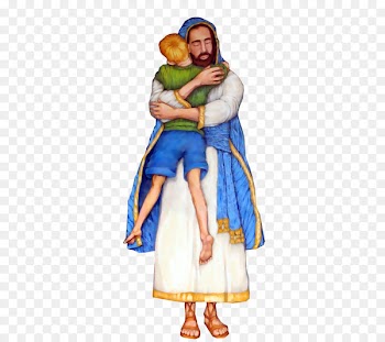 Hug Clip art - Jesus with children 