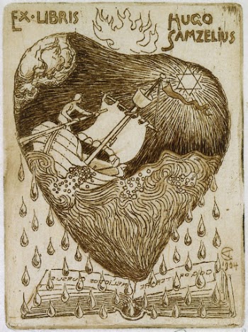 Hugo samzeliuksen exlibris, 1904, by Akseli | Free Photo - rawpixel