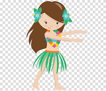 Hula dancer illustration, Hawaii Hula Dance Luau , hawaiian transparent background PNG clipart