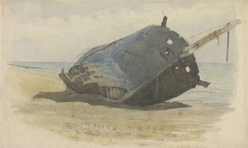 Hulk aground on beach | Free Photo - rawpixel