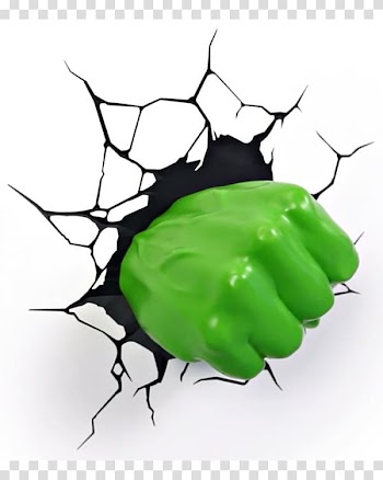 Hulk Iron Man Thor Light Wall, Hulk Logo transparent background PNG clipart