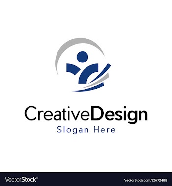 Human agency development creative logo vector image
