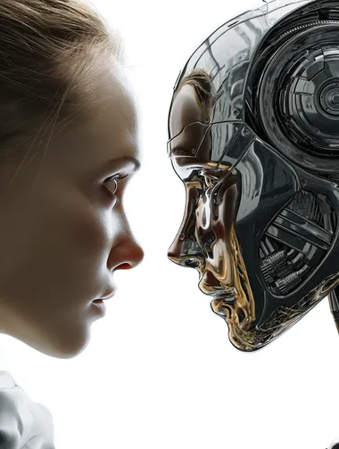 Human and Robot Face-Off Human and Robot Face-Off