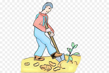 Human Behavior, Cartoon, Male, Gardener PNG