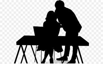 Human behavior Clip art Silhouette -  