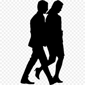 Human behavior Clip art Silhouette -  