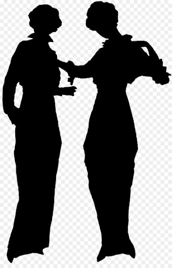 Human behavior Clip art Silhouette -  