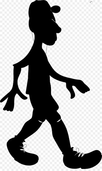 Human behavior Shoe Clip art Silhouette -  