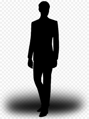Human behavior Shoulder Tuxedo Silhouette -  