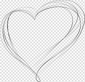Human body Organ Heart, gray frame transparent background PNG clipart