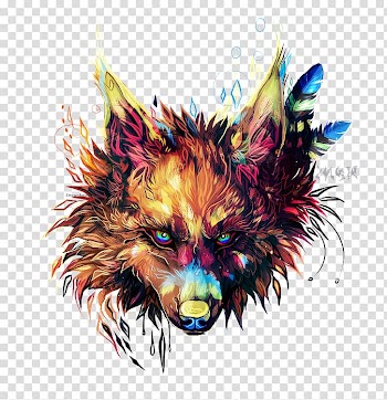 Human body Snow Gray wolf, watercolor animals transparent background PNG clipart