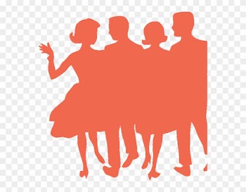 Human Clipart Social Event - Rich People Silhouette