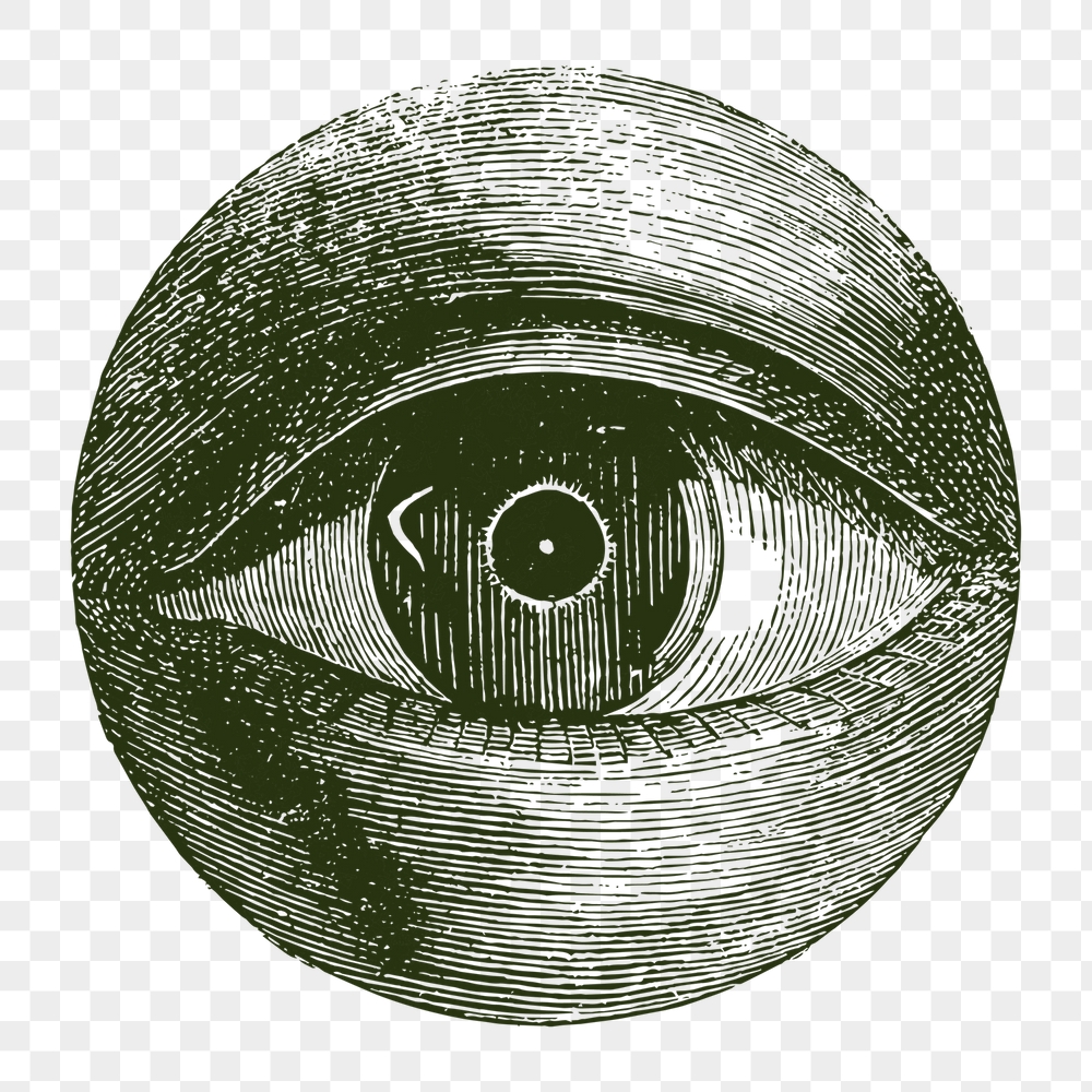 Human eye png sticker, vintage | Free PNG Illustration - rawpixel