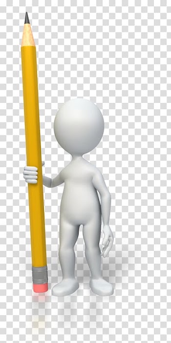 Human figure holding pencil , Animated film PowerPoint animation Presentation, PPT transparent background PNG clipart