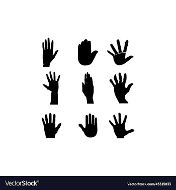 human five finger hand design