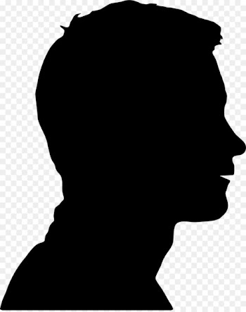 Human head Face Silhouette Clip art - man silhouette 
