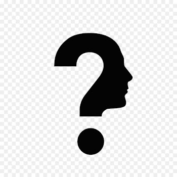 Human head Question mark Face - Think of question mark face 