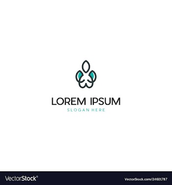 Human leaf of yoga creative logo design vector image
