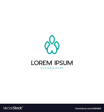 Human leaf of yoga creative logo design vector image