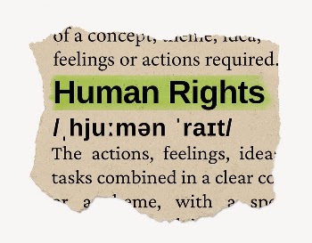 Human rights ripped dictionary, editable | Free PSD - rawpixel