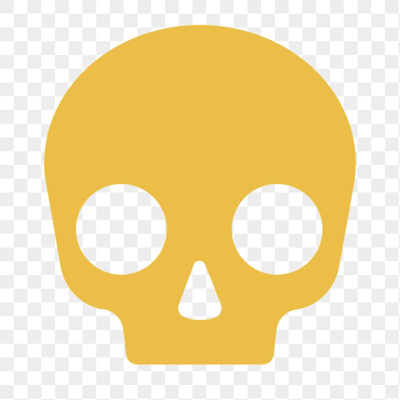 Human skull png icon sticker, | Free Icons - rawpixel