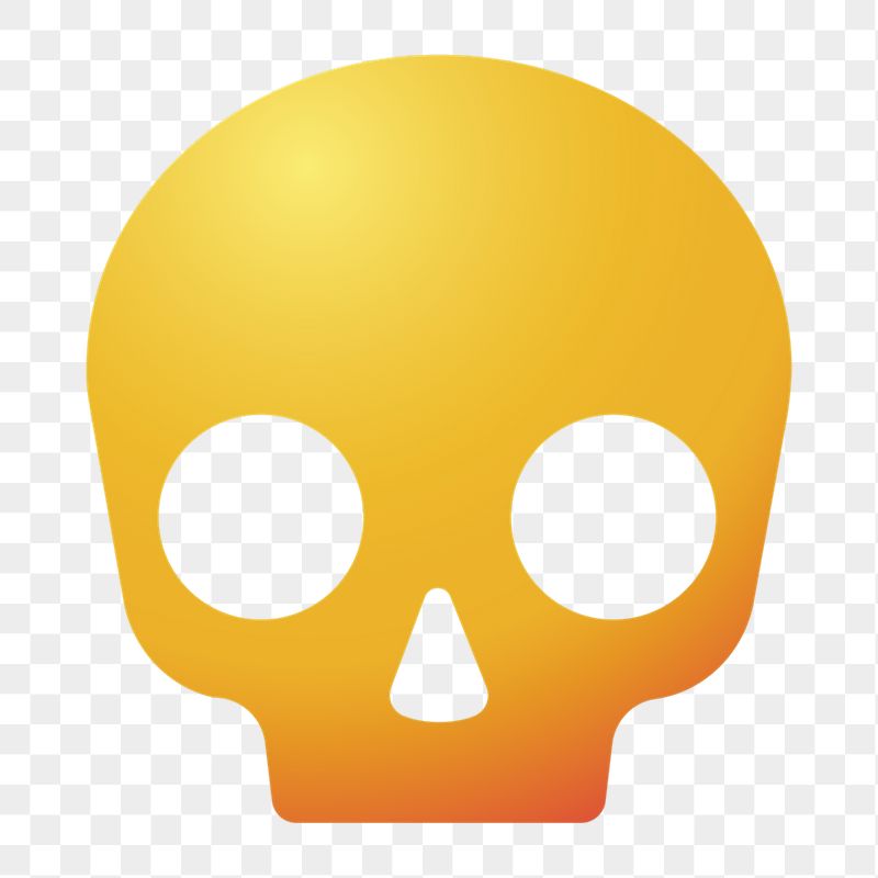 Human skull png icon sticker, | Free Icons - rawpixel