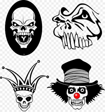 Human skull symbolism Clip art - Skull 