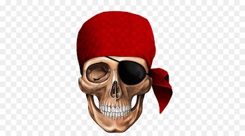 Human skull symbolism Piracy Jolly Roger - Pirate Skull 