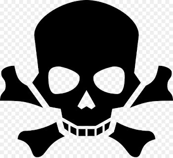 Human skull symbolism Skull and crossbones Clip art - skeleton vector 