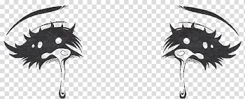 Human teary eyes sketch, Drawing Eye Anime Crying Art, sad girl transparent background PNG clipart