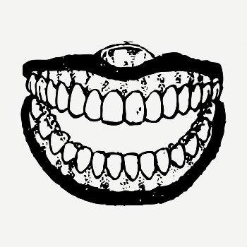Human teeth drawing, illustration psd. | Free PSD - rawpixel