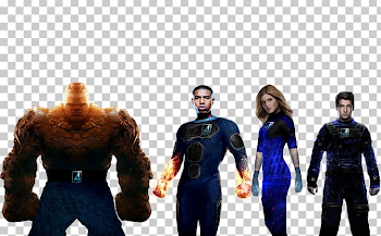 Human Torch Mister Fantastic Thing Invisible Woman Fantastic Four ...