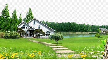 Humidifier - Rural house of Forest Lawn background material 