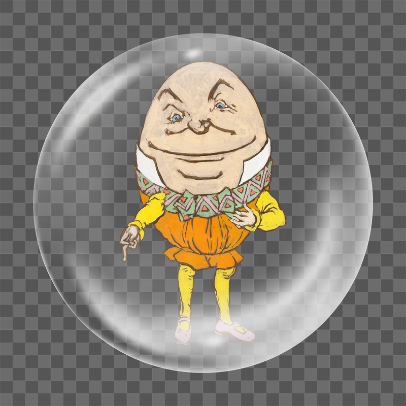 Humpty Dumpty png sticker, Alice&rsquo;s | Free PNG - rawpixel