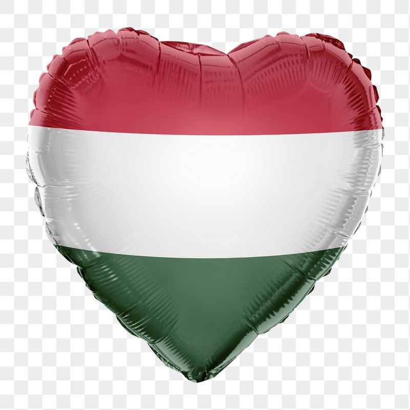 Hungary flag png balloon on transparent | Free PNG - rawpixel