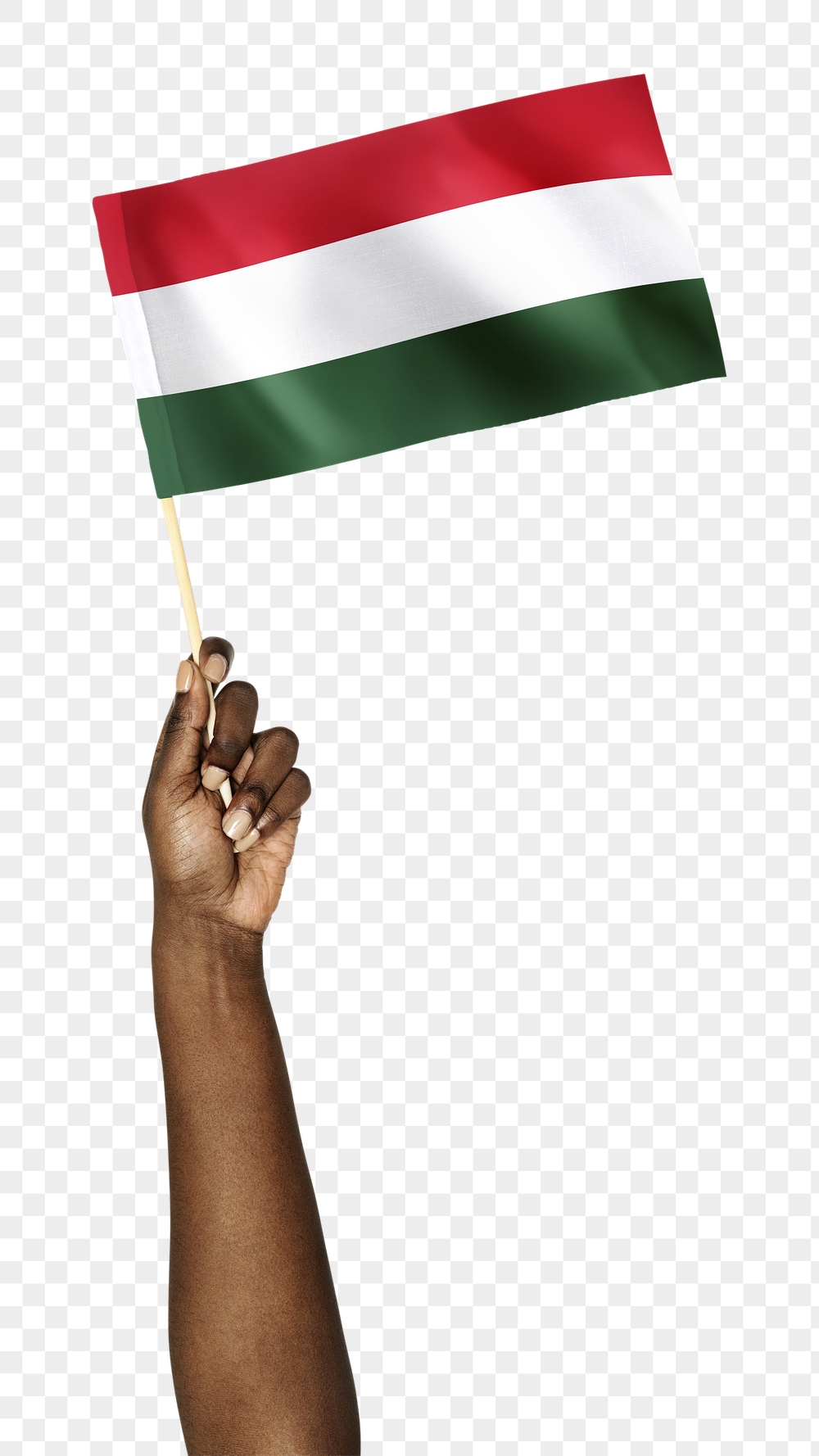 Hungary's flag png in black | Free PNG - rawpixel