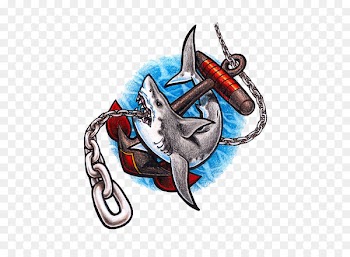 Hungry Shark Evolution Sailor tattoos Old school (tattoo) - shark 