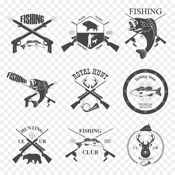 Hunting Fishing Clip art - Hunting and fishing 
