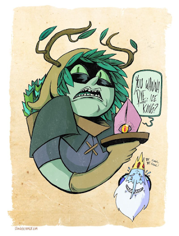 Huntress Wizard by claudetc | Fanart | Adventure time, Ice king ...