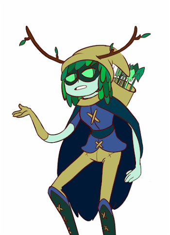 Huntress Wizard by nugginss on DeviantArt