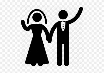 Husband And Wife Wedding Clipart - Bridegroom